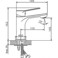 Смеситель Haiba HB10559 - Превью изображения №2 — Интернет-Магазин TECNO.BY