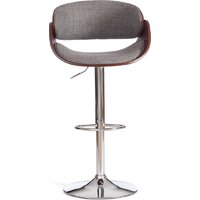 TetChair Lando (серый/орех/хром) Image #2