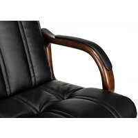 Бюрократ T-9932Walnut (черный, экокожа) Image #8