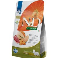 Farmina N&D Pumpkin Duck&Cantaloupe Adult Mini для взрослых мелких пород с уткой, тыквой, мускусной дыней (2 кг)