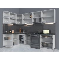 Интерлиния Мила Матте 1.5x2.7 Б левая (океан/луна/травертин серый) Image #3