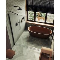 MaybahGlass 89x195 MGD-690-6ш (сатин стекло/черный) Image #7