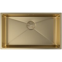 Кухонная мойка ZorG Zerox 74 U / IF PVD Gold - Превью изображения №3 — Интернет-Магазин TECNO.BY