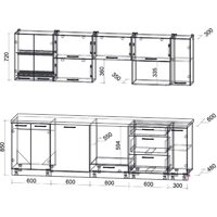 Интерлиния Мила Gloss 2.7-ПМ2 (грей/грей/дуб бунратти) Image #6
