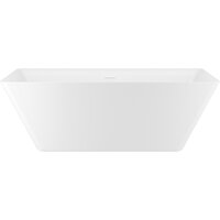 Wellsee Cute Twin S 168x75 23830102R (отдельностоящая ванна белый глянец, экран, ножки, сифон-автомат глянцевый белый) Image #1