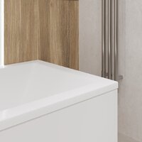 Lauter Oasis 180 21203080 (с ножками и сифоном 21Y32002 белый) Image #18