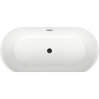 Wellsee Éclatant 2.0 167x79 231401003 (отдельностоящая ванна белый глянец, экран, ножки, сифон-автомат матовый черный) Image #4