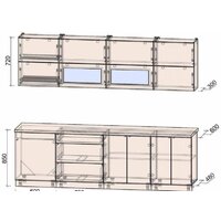Интерлиния Мила Матте 2.6 А (белый/белый/опал светлый) Image #5