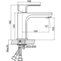 Cersanit Carina 50 S-UM-CAR50/1 + 63039 Image #8