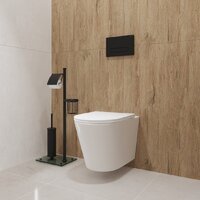 Lauter Longer 2110822 + GROHE Rapid SL 38721001 с кнопкой (овальная, хром) Image #9