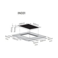 Варочная панель ZorG INO31 black - Превью изображения №7 — Интернет-Магазин TECNO.BY