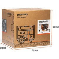 Бензиновый генератор Daewoo Power GDA 8500DPLi-3 - Превью изображения №7 — Интернет-Магазин TECNO.BY