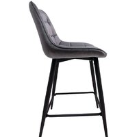 AksHome Linx 86206 (темно-серый велюр G062-40/черный) Image #5