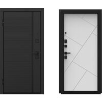 Guard Line графит/шагрень белая (96x205, левая)