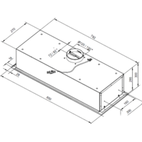 MAUNFELD Crosby Push 90 Gl (нержавеющая сталь) Image #2