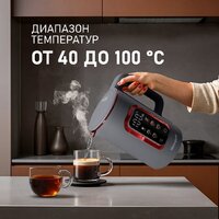Электрический чайник Weissgauff WK 1500 Dt Touch BodyCool - Превью изображения №7 — Интернет-Магазин TECNO.BY