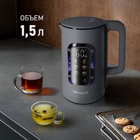 Электрический чайник Weissgauff WK 1500 Dt Touch BodyCool - Превью изображения №5 — Интернет-Магазин TECNO.BY