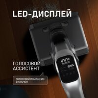 Вертикальный моющий пылесос Weissgauff V22 BLDC 250 Graphite DoubleSide AquaPro SelfDry - Превью изображения №25 — Интернет-Магазин TECNO.BY