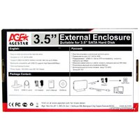 AgeStar 3UB3A8-6G Black Image #18