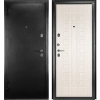 Guard MG60 МДФ 97х205 левая (черное серебро/белый ясень)