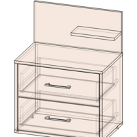 Интерлиния Loft LT-Т55 (дуб золотистый-антрацит) Image #2