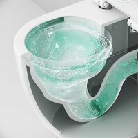 Унитаз напольный AM.PM Like AquaSpin C808600SC (с сиденьем) - Превью изображения №10 — Интернет-Магазин TECNO.BY