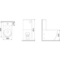 Унитаз напольный AM.PM Like AquaSpin C808600SC (с сиденьем) - Превью изображения №11 — Интернет-Магазин TECNO.BY
