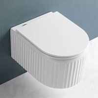 Унитаз подвесной Roxen Royal Matt в комплекте с инсталляцией StounFix Dual Fresh 6 в 1 968290 (кнопка: оружейная сталь) - Превью изображения №5 — Интернет-Магазин TECNO.BY