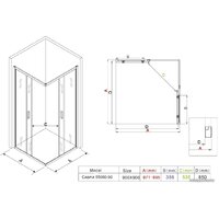 Roxen Caspia 55060-90B 90х90 Image #15