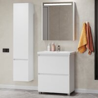  Belux Тумба под умывальник Киото Н 60-02 (1, белый глянцевый) - Превью изображения №5 — Интернет-Магазин TECNO.BY