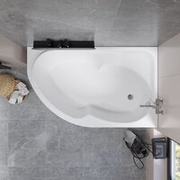 Ванна Lauter Geneva 170x105 2103170R (с каркасом и сифоном 21Y32002 белый) - Превью изображения №10 — Интернет-Магазин TECNO.BY