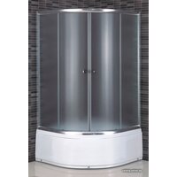 Coliseum Отлон Т-100 100x100 (хром/матовое стекло) Image #2