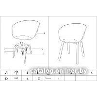 Mio Tesoro Итри SC-256F (темно-синий/белый) Image #7