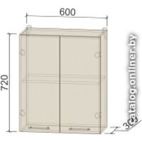 Интерлиния Компо ВШ60-720-2дв (вудлайн кремовый) Image #3