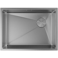 Кухонная мойка ZorG Zerox 59 U / IF Side SF Steel - Превью изображения №3 — Интернет-Магазин TECNO.BY