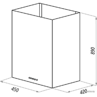 MAUNFELD Bath Plus 45 (нержавеющая сталь) Image #4