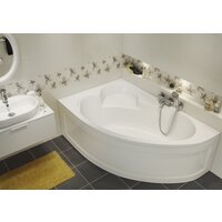Ванна Cersanit Kaliope 153x100 R 63442 (с каркасом и сифоном Prime черный) - Превью изображения №5 — Интернет-Магазин TECNO.BY