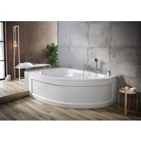 Ванна Cersanit Kaliope 153x100 R 63442 (с каркасом и сифоном Prime черный) - Превью изображения №6 — Интернет-Магазин TECNO.BY