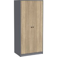 Mio Tesoro Мини 2 двери 2.07.01.030.13 (серый/сонома)