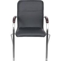 AksHome Samba Aks-1 Pegasso (черный/подлокотники дерево темное) Image #2