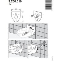 Унитаз подвесной Lauter Magdeburg 21103EC + TECE 9400414 (черный матовый) - Превью изображения №21 — Интернет-Магазин TECNO.BY
