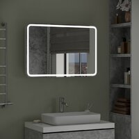 Континент Шкаф с зеркалом Tokio Led 90х53 Image #14