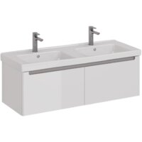 Lemark Тумба под умывальник Buno Mini 125 LM05BM125T (белый глянец)
