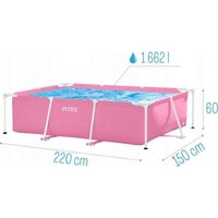 Каркасный бассейн Intex Rectangular Frame 28266 (220x150x60) - Превью изображения №9 — Интернет-Магазин TECNO.BY