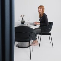 Lepremo AV 1317 HPL+МДФ 1000 (мрамор марквина синий/черный) Image #2