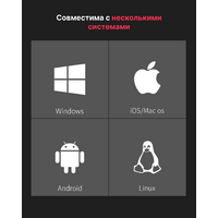 Royal Kludge RK100 RGB (черный, RK Red) Image #13