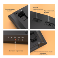 Royal Kludge RK100 RGB (черный, RK Red) Image #10