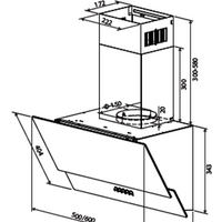 HOMSair Saturn Push 50 Glass (белый) Image #2