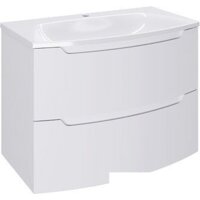 Belux Тумба под умывальник Ганновер НП 80-02 (белый глянец)