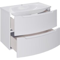 Belux Тумба под умывальник Ганновер НП 80-02 (белый глянец) Image #2